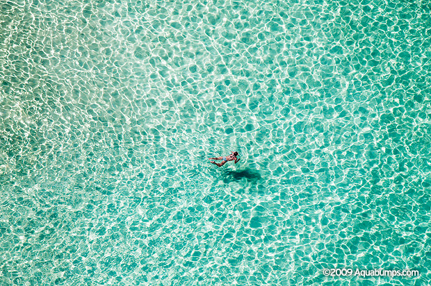 lone swimmer...bondi...i swim across in summer...sublime