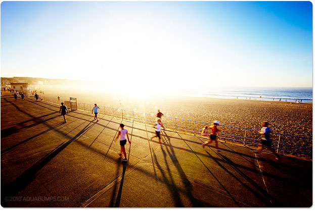 This is how I started my day: Bondi at sunrise this morning