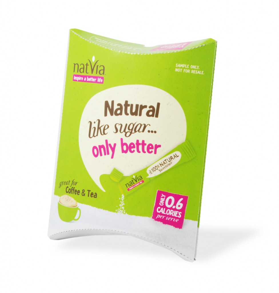 Natvia Pillowpacks I quit sugar new year program giveaway: natvia pillow packs