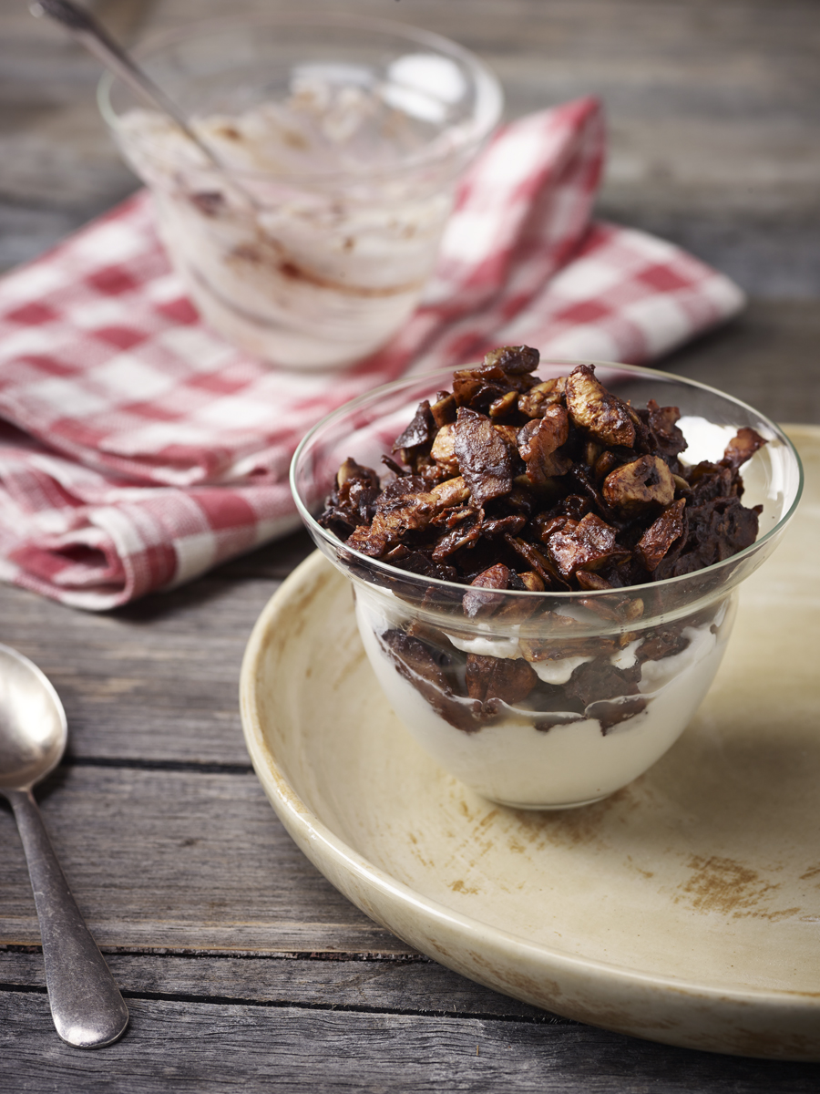 Chocolate Granola Clusters